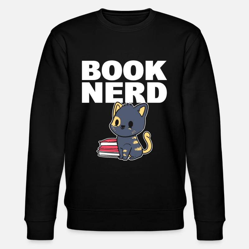 Livre Nerd Avid Reader - Sweat bio CHANGER Stanley/Stella Unisexe - noir