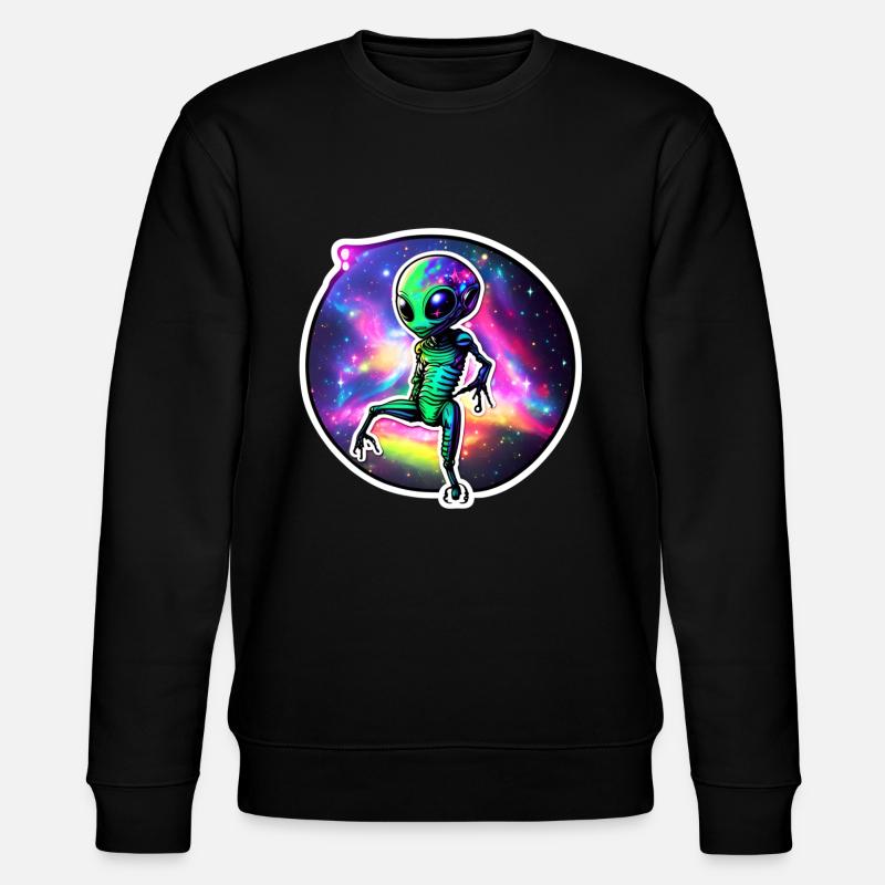 Alien Dance - Stanley/Stella Unisex Bio-Sweatshirt CHANGER - Schwarz