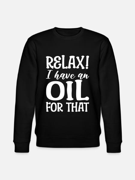 Ätherische Öle Liebhaber - Stanley/Stella Unisex Bio-Sweatshirt CHANGER - Schwarz