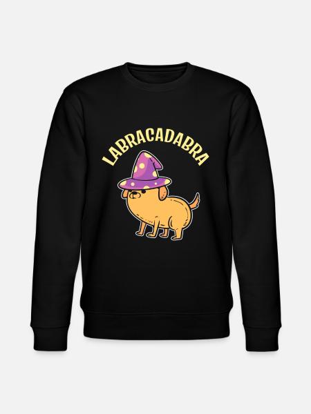 Labracadabra Zauberer - Stanley/Stella Unisex Bio-Sweatshirt CHANGER  - Schwarz