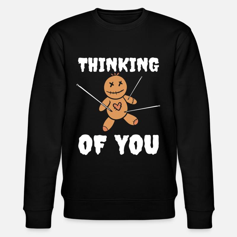 Thinking Of You Zauberer - Stanley/Stella Unisex Bio-Sweatshirt CHANGER - Schwarz