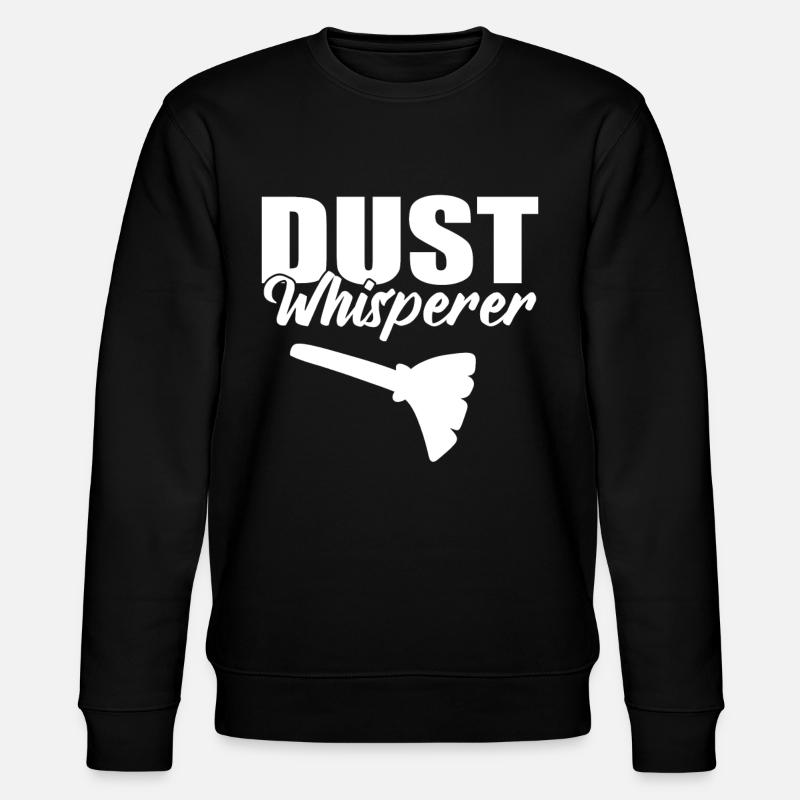 Dust Whisperer Dienstmädchen - Stanley/Stella Unisex Bio-Sweatshirt CHANGER  - Schwarz