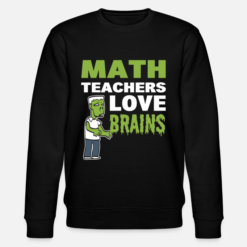 Lustiger Mathematiklehrer - Stanley/Stella Unisex Bio-Sweatshirt CHANGER  - Schwarz