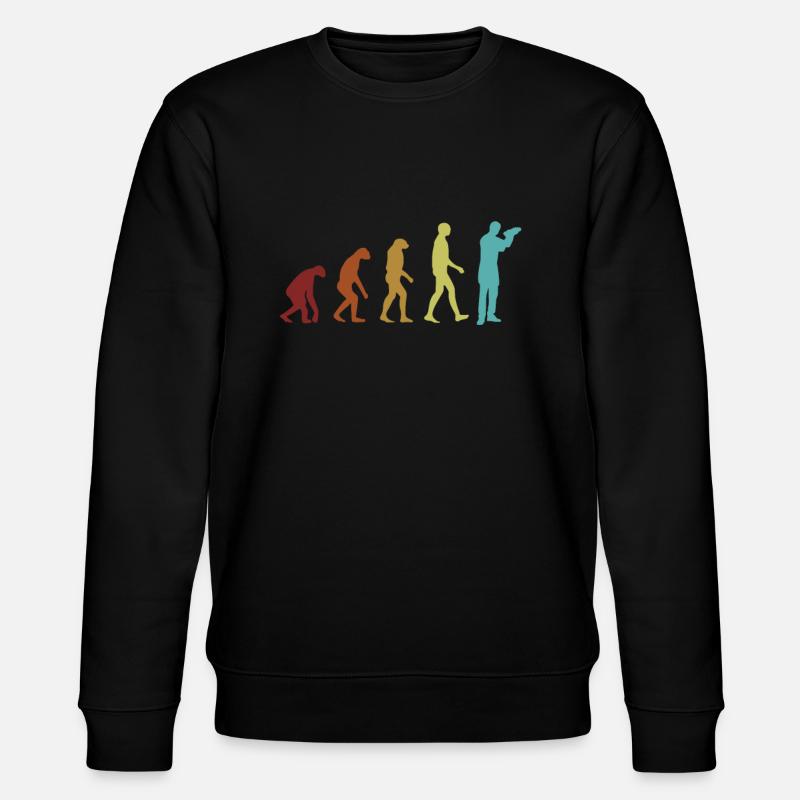 Barman Evolution Barman Barman Mixologiste - Sweat bio CHANGER Stanley/Stella Unisexe - noir
