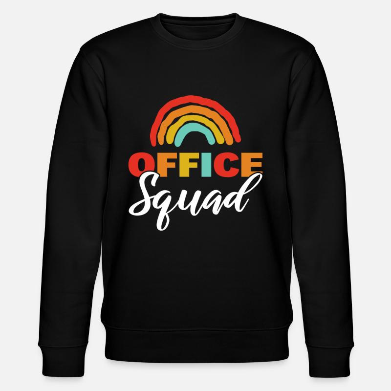 Office Squad Büroverwalter - Stanley/Stella Unisex Bio-Sweatshirt CHANGER - Schwarz
