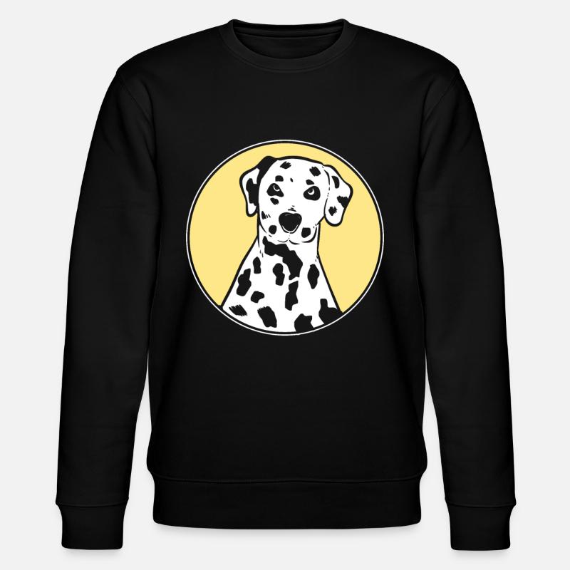 Dalmatiner Tierarzt - Stanley/Stella Unisex Bio-Sweatshirt CHANGER  - Schwarz