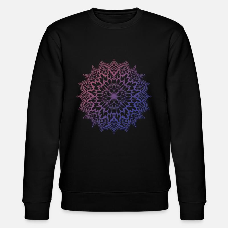 mandala - Sweat bio CHANGER Stanley/Stella Unisexe - noir