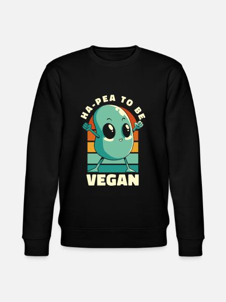 Ha-Pea sera végétalien végétalien végétalien - Sweat bio CHANGER Stanley/Stella Unisexe - noir