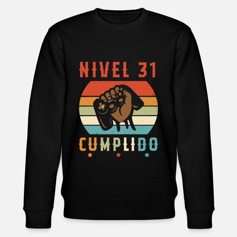 Niveau 31 Complet - Sweat bio CHANGER Stanley/Stella Unisexe - noir