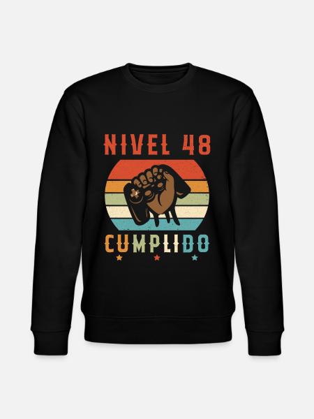 Niveau 48 Complet - Sweat bio CHANGER Stanley/Stella Unisexe - noir