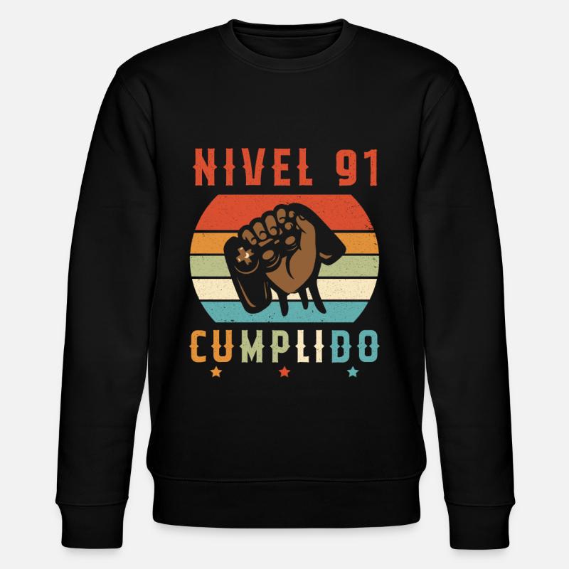 Niveau 91 Complet - Sweat bio CHANGER Stanley/Stella Unisexe - noir