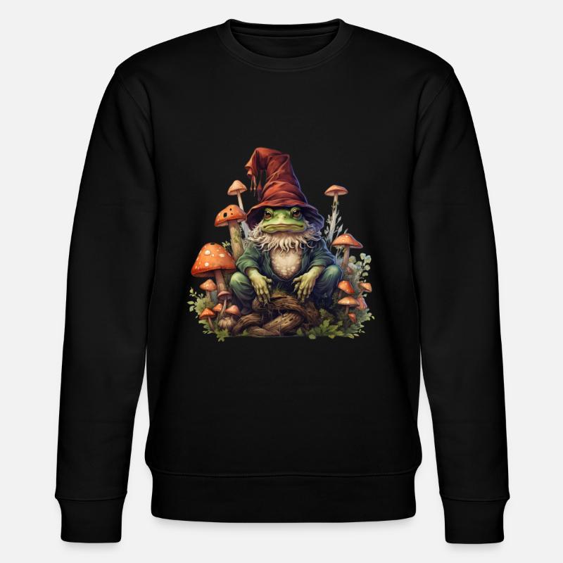 GRENOUILLE SORCIÈRE - Sweat bio CHANGER Stanley/Stella Unisexe - noir