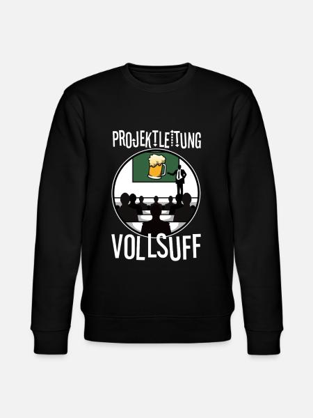 Projektleitung Vollsuff - Stanley/Stella Unisex Bio-Sweatshirt CHANGER - Schwarz