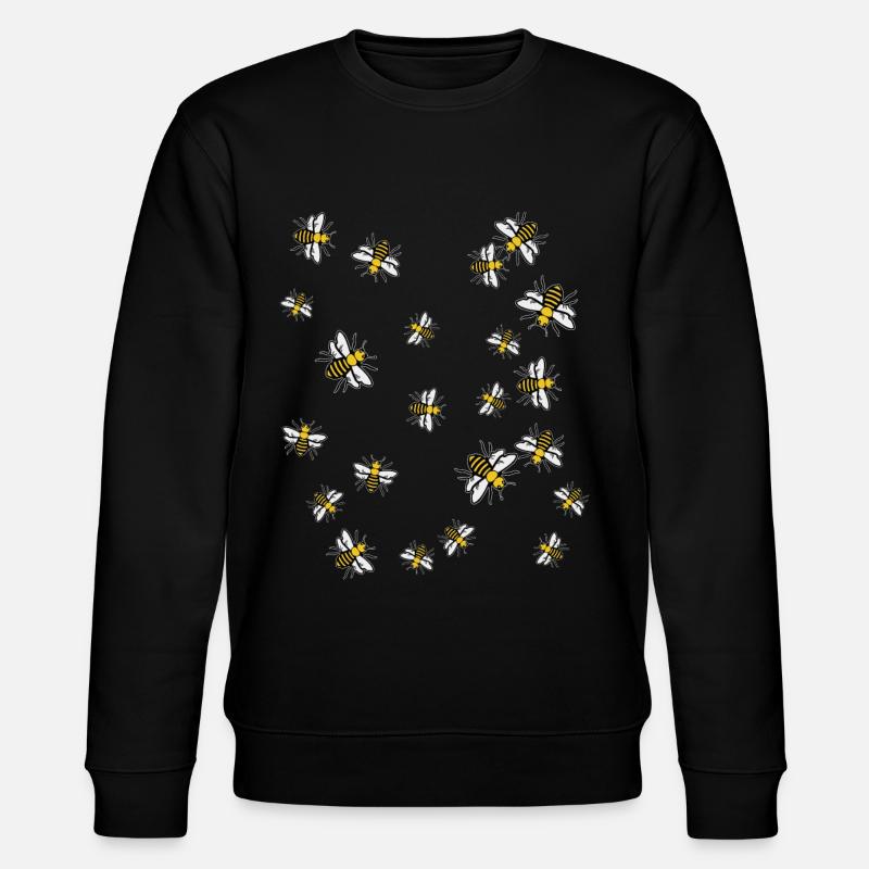 Imker Bienen Bienenzüchter - Stanley/Stella Unisex Bio-Sweatshirt CHANGER  - Schwarz