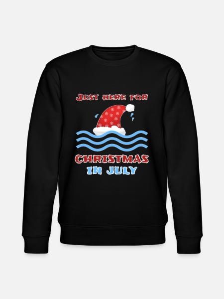 Christmas in July - Stanley/Stella CHANGER Unisex Organic Sweatshirt - black