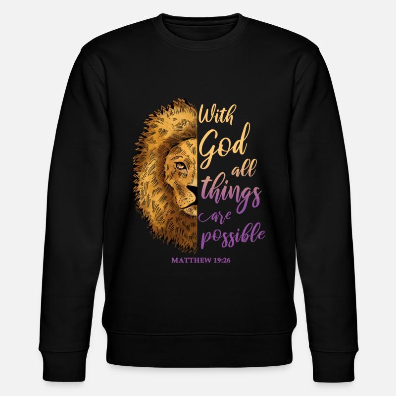 Devis pertinent - Sweat bio CHANGER Stanley/Stella Unisexe - noir