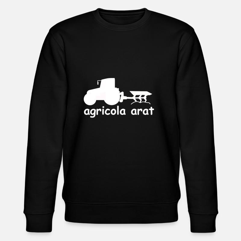 agricola arat - Sweat bio CHANGER Stanley/Stella Unisexe - noir