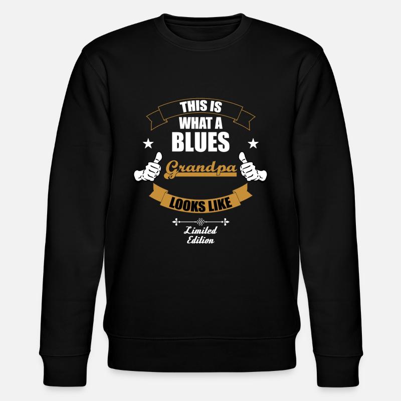 C’est un grand-père blues - Sweat bio CHANGER Stanley/Stella Unisexe - noir