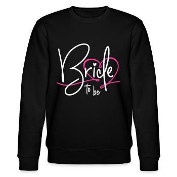 FUTURE MARIÉE COEUR ENTERREMENT DE VIE DE JEUNE FILLE MARIÉE ENTERREMENT DE VIE DE JEUNE FILLE - Sweat bio CHANGER Stanley/Stella Unisexe - noir - Devant - Nik (191cm) & Marisol (170cm)