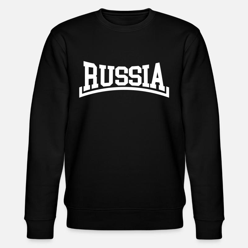 Russie - Sweat bio CHANGER Stanley/Stella Unisexe - noir
