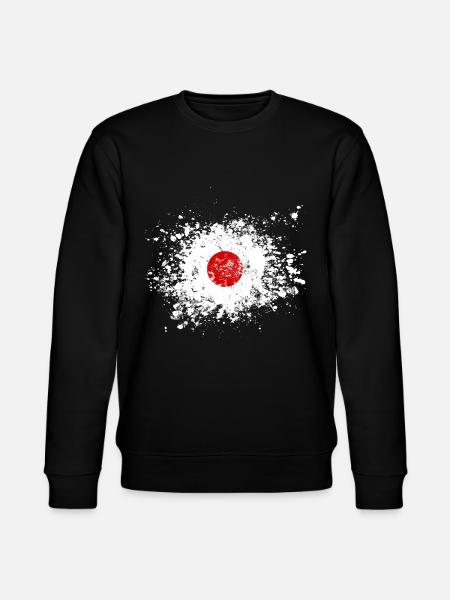 japan splash - Stanley/Stella CHANGER Unisex Organic Sweatshirt - black