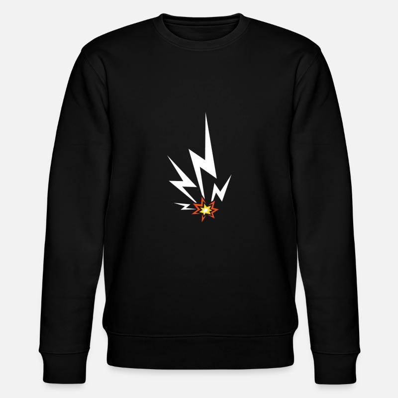 electricité - Sweat bio CHANGER Stanley/Stella Unisexe - noir