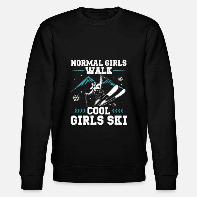 Ski - Stanley/Stella CHANGER Unisex Organic Sweatshirt - black