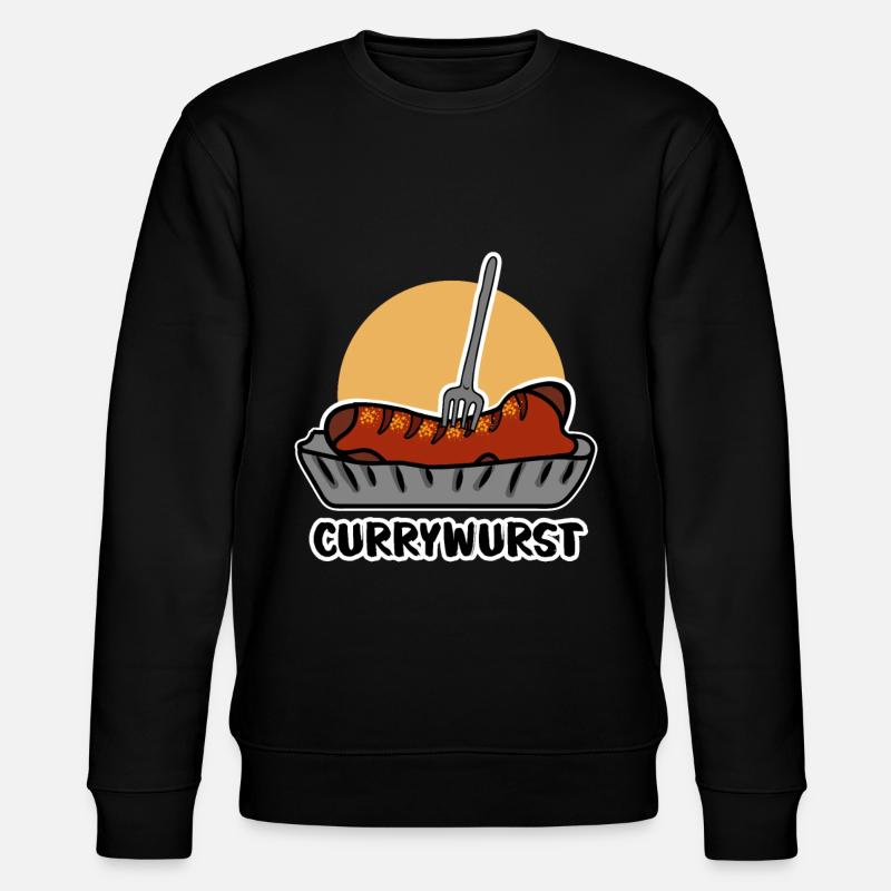 Currywurst - Stanley/Stella CHANGER Unisex Organic Sweatshirt - black
