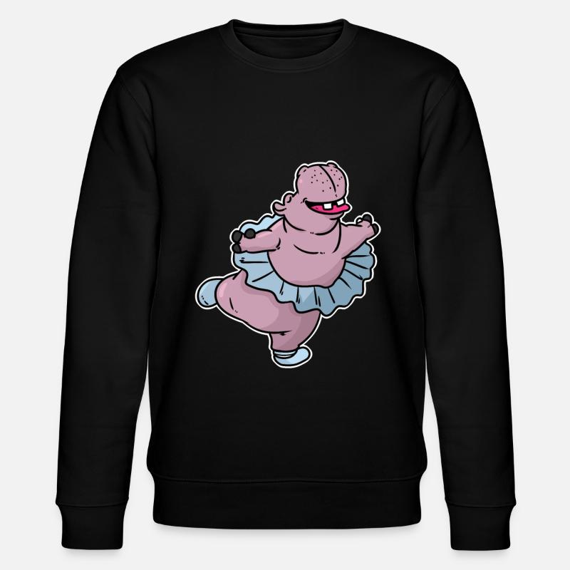 Ballet d'hippopotame - Sweat bio CHANGER Stanley/Stella Unisexe - noir
