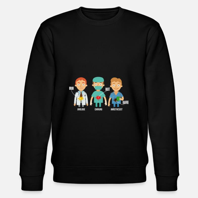 Anesthetist anesthesia - Stanley/Stella CHANGER Unisex Organic Sweatshirt - black