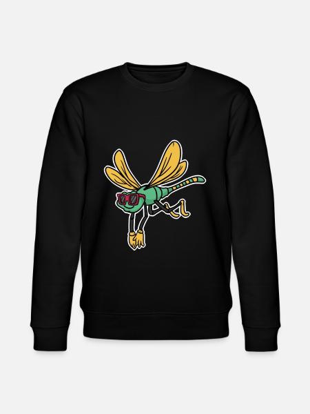 Libellule Guêpe Insekt Petit-Cadeau - Sweat bio CHANGER Stanley/Stella Unisexe - noir