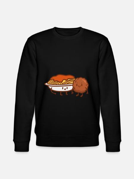Spaghetti Pasta - Stanley/Stella Unisex Bio-Sweatshirt CHANGER - Schwarz