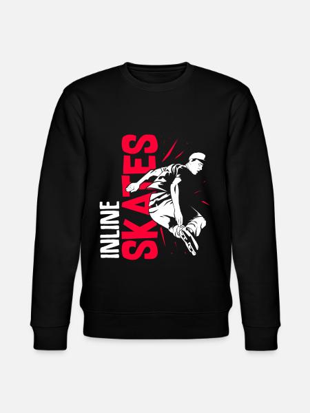 Inline skates roller skate - Stanley/Stella CHANGER Unisex Organic Sweatshirt - black
