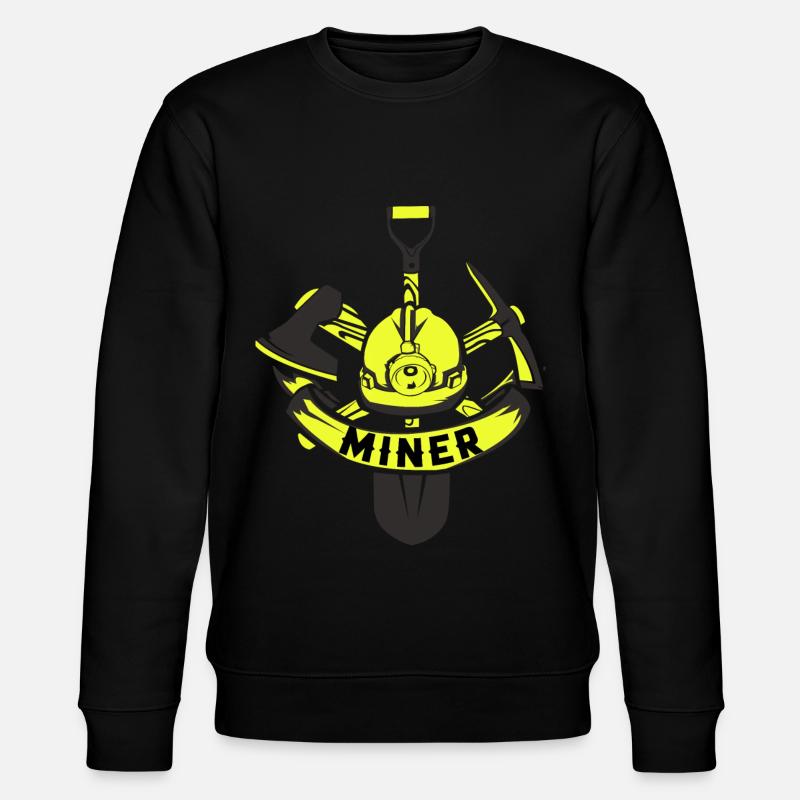 Mines de mines - Sweat bio CHANGER Stanley/Stella Unisexe - noir