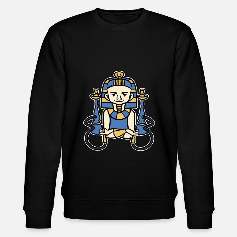 Pharaoh god gift - Stanley/Stella CHANGER Unisex Organic Sweatshirt - black