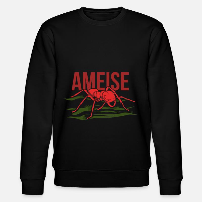 Colonie d'insectes de fourmis - Sweat bio CHANGER Stanley/Stella Unisexe - noir