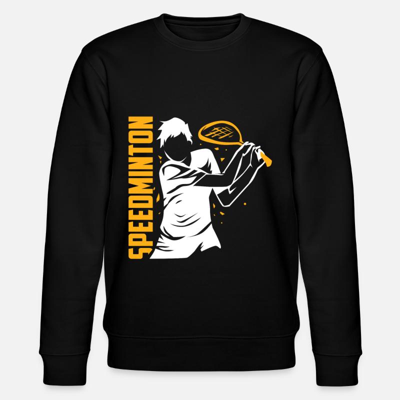 Speedminton - Stanley/Stella Unisex Bio-Sweatshirt CHANGER  - Schwarz