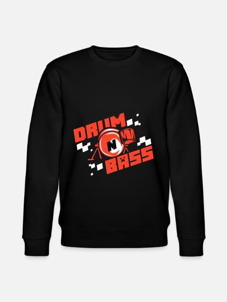Drum n Bass - Stanley/Stella CHANGER Unisex Organic Sweatshirt - black