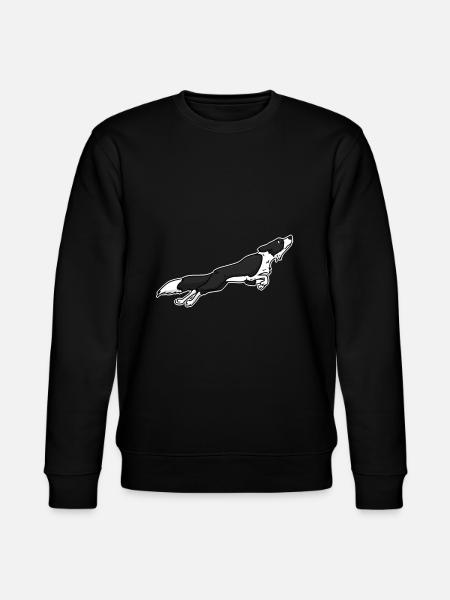 Border Collie - Stanley/Stella CHANGER Unisex Organic Sweatshirt - black