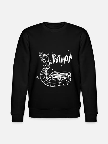 Python - Stanley/Stella Unisex Bio-Sweatshirt CHANGER - Schwarz