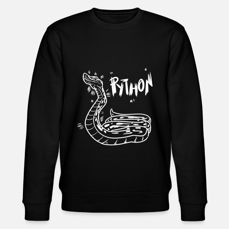 Python - Stanley/Stella Unisex Bio-Sweatshirt CHANGER  - Schwarz