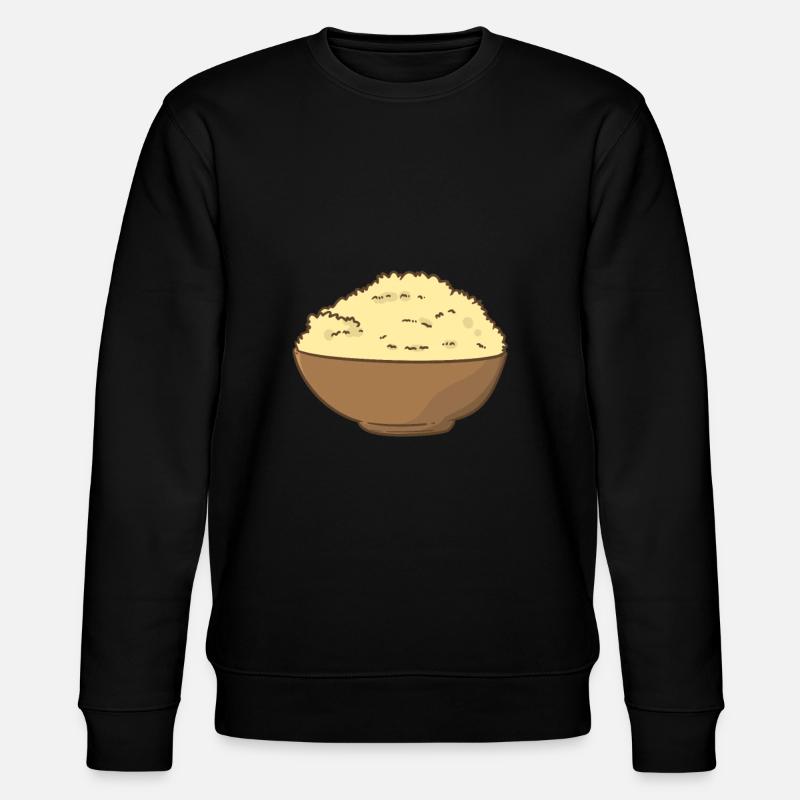 Riz pudding - Sweat bio CHANGER Stanley/Stella Unisexe - noir