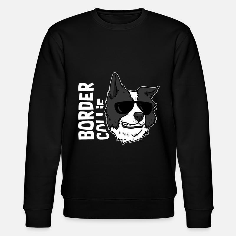 Border Collie - Sweat bio CHANGER Stanley/Stella Unisexe - noir