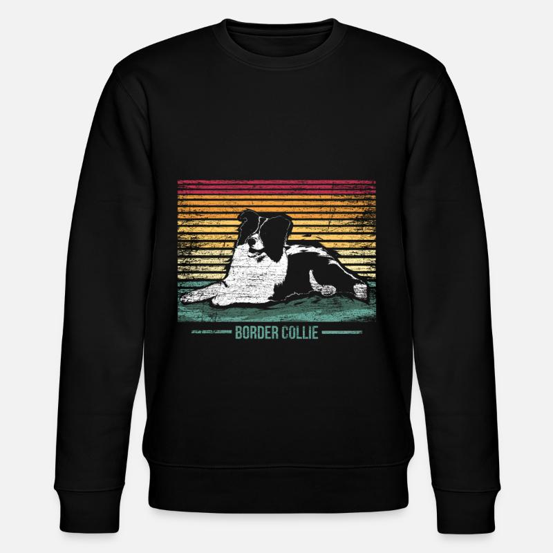Border Collie - Sweat bio CHANGER Stanley/Stella Unisexe - noir