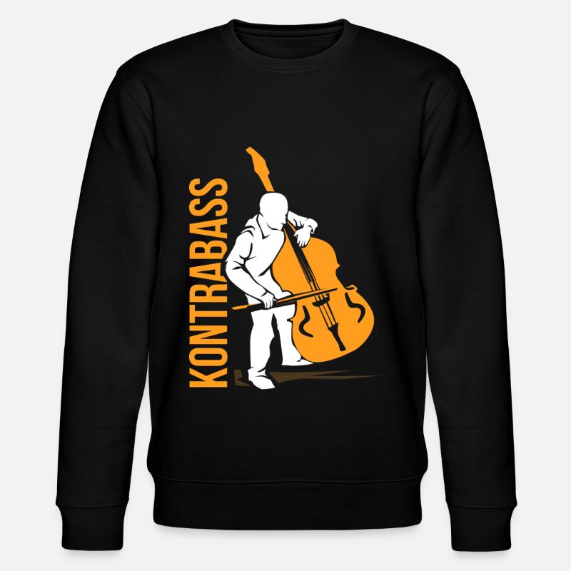 contrebasse - Sweat bio CHANGER Stanley/Stella Unisexe - noir