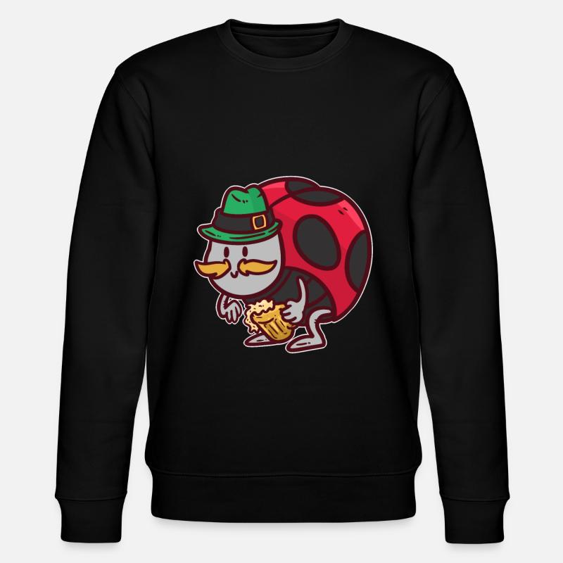 Coccinelle - Sweat bio CHANGER Stanley/Stella Unisexe - noir