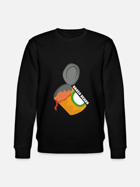 canned beans - Stanley/Stella CHANGER Unisex Organic Sweatshirt - black