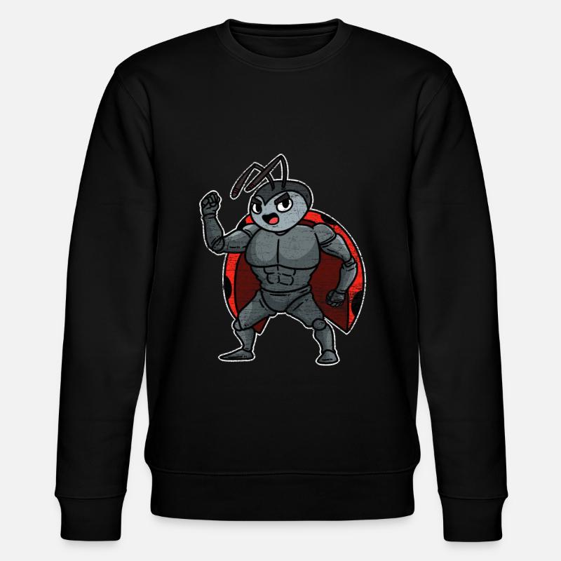 coccinelle - Sweat bio CHANGER Stanley/Stella Unisexe - noir