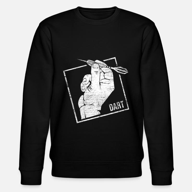 Dart Geschenk - Stanley/Stella Unisex Bio-Sweatshirt CHANGER  - Schwarz