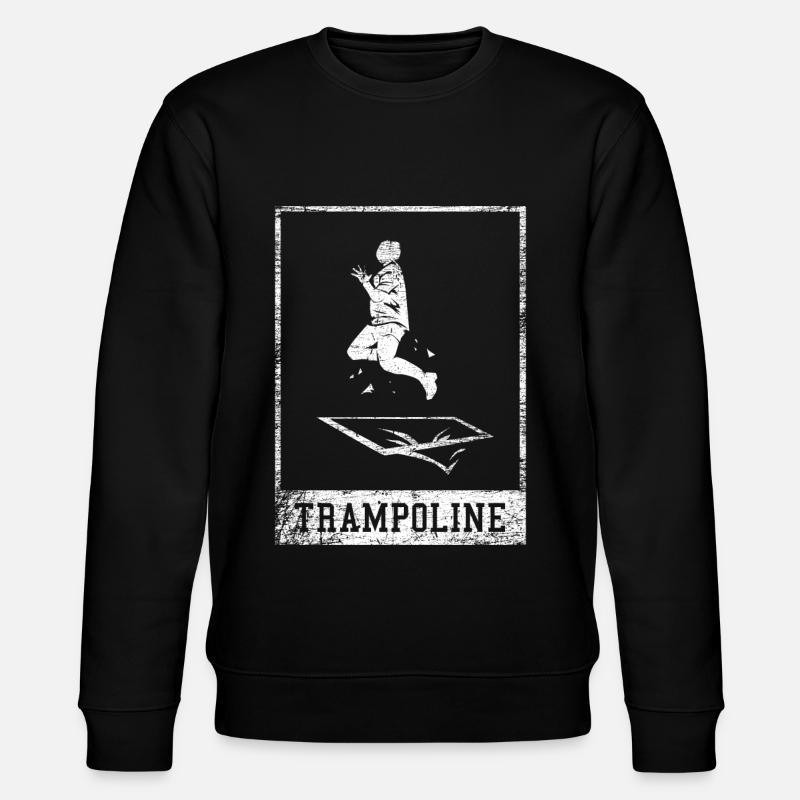 trampoline - Sweat bio CHANGER Stanley/Stella Unisexe - noir